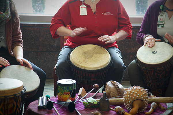 Drumming up a connection  