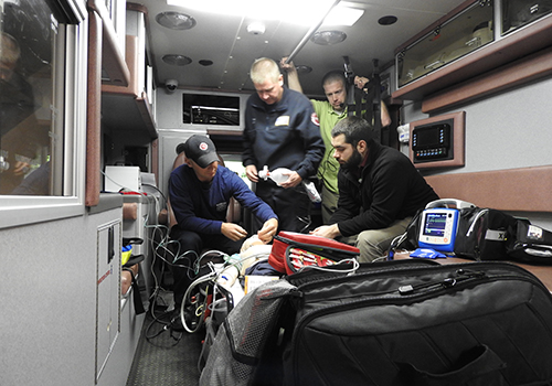 mobile simulation EMS